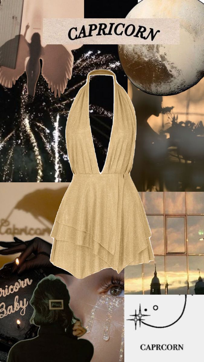 Zodiac Sign as Dresses