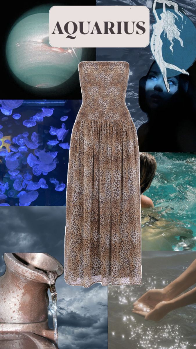 Zodiac Sign as Dresses